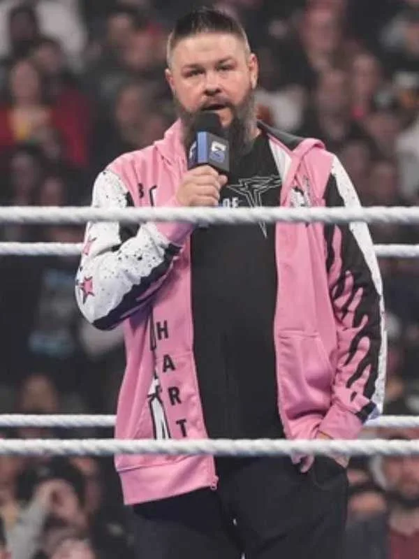 SmackDown S99 2025 Kevin Owens Pink Jacket