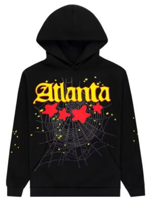 Sp5der Atlanta Black Hoodie