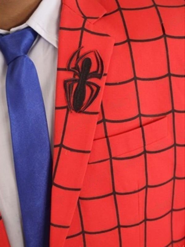 Spider Man Far From Home Tuxedo Red and Blue