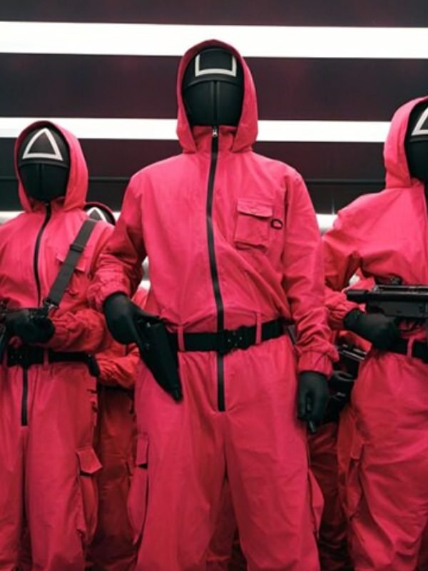 Squid Game S02 Guard Jumpsuit in Pink