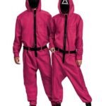 Squid Game S2 Guard Jumpsuit Pink