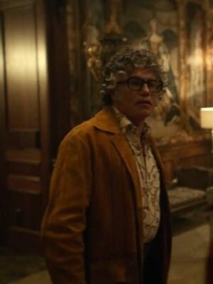 Star Trek Strange New Worlds Anson Mount Coat in Suede