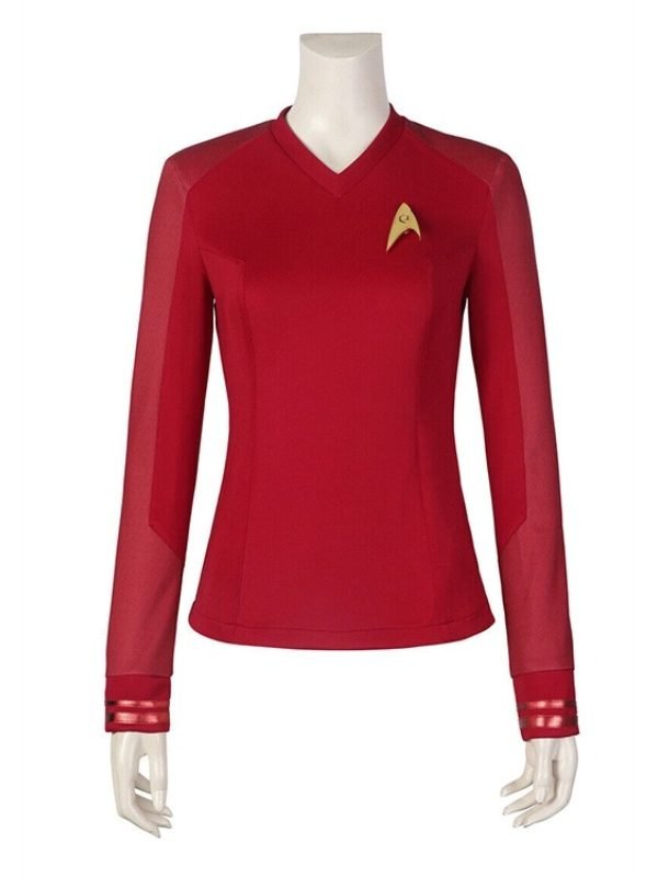 Star Trek Strange New Worlds Melissa Navia Red Uniform
