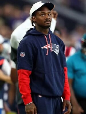 Stefon Diggs NFL Preseason 2025 Patriots Hoodie