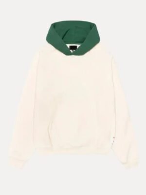 Stussy Two Tone Hoodie Cream