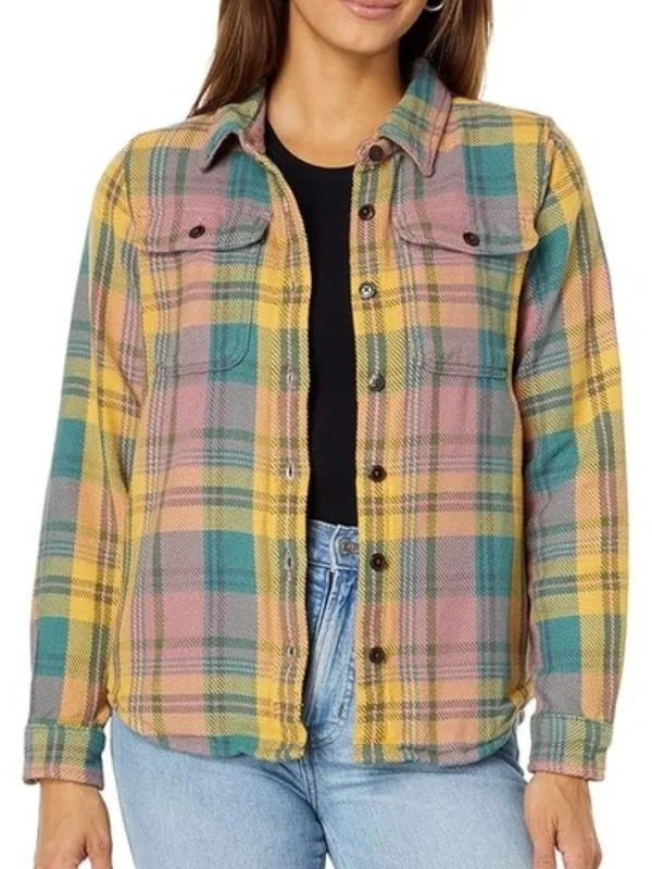 Sullivans Crossing S2 Amalia Williamson Multi-Color Plaid Shirt