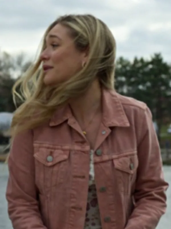 Sullivans Crossing S3 Lola Gunderson Denim Jacket in Pink