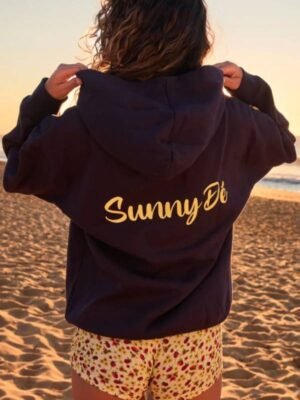 Sunny Dé Summer Harvest Hoodie Navy Blue