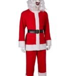 Terrifier 3 Santa Claus Costume Red Suit
