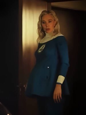 The Fantastic Four First Steps Vanessa Kirby Blue Dress
