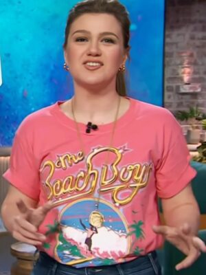 The Kelly Clarkson Show The Beach Boy Pink Shirt
