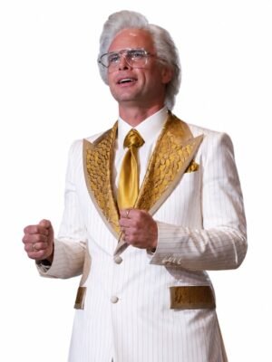 The Righteous Gemstones S3 Baby Billy Freeman White Suit