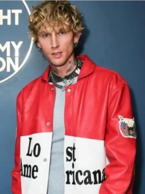 The Tonight Show MGK Lost Americana Leather Jacket
