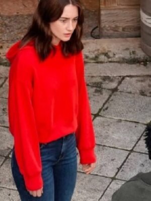The Twisted Tale of Amanda Knox 2025 Grace Red Hoodie