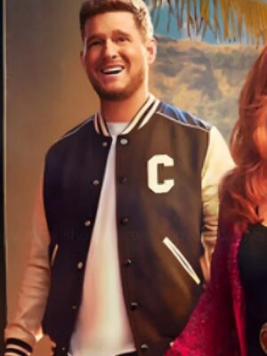 The Voice S28 Michael Buble C Varsity Jacket Black
