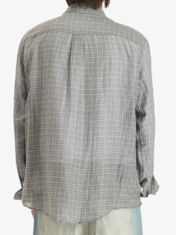 The Voice Season 28 Niall Horan Grey Plaid Shirt