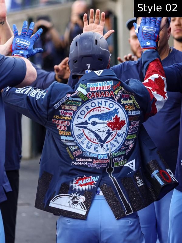 Toronto Blue Jays Home Run Blue Jacket Men