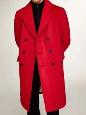 WWE Smackdown Gunther Red Wool Coat