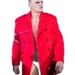 WWE Smackdown Gunther Red Wool Coat