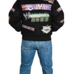 WWE WrestleMania 1-21 Varsity Black Jacket