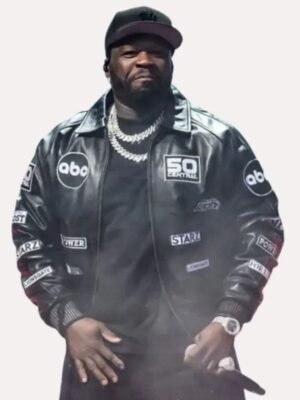 2025 50 Cent Tottenham Hotspur Stadium Black Jacket