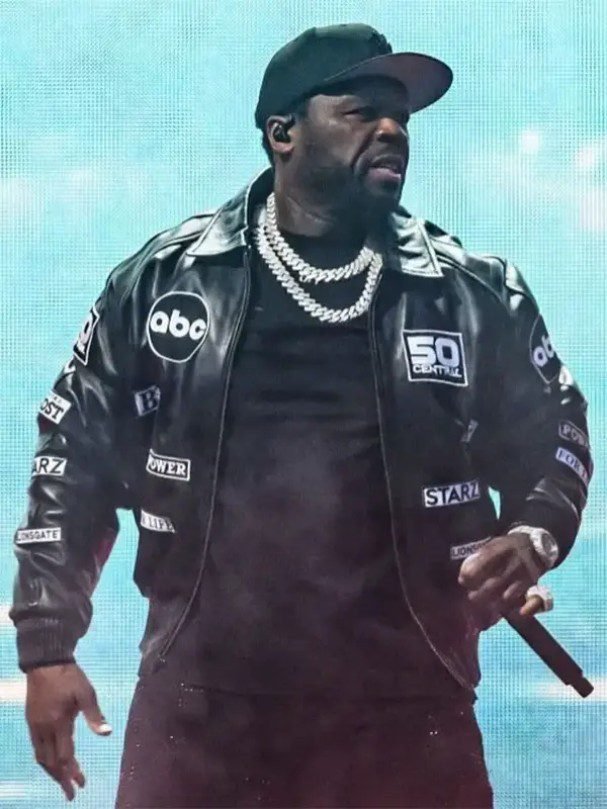 2025 50 Cent Tottenham Hotspur Stadium Jacket Black