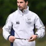2025 Arsenal FC Training Session Mikel Arteta Jacket