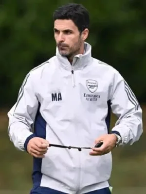 2025 Arsenal FC Training Session Mikel Arteta Jacket