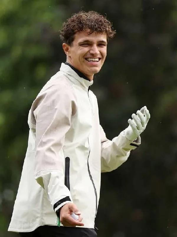 2025 BMW PGA Championship 2025 Lando Norris White Jacket