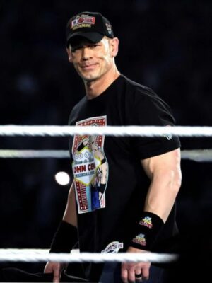 2025 WrestleMania 41The Last Time is Now John Cena Farewell Tour Las Vegas Black T-Shirt