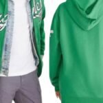 Aeropostale Eagles Script Green Hoodie