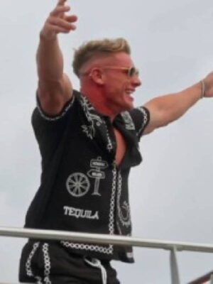 Aussie Shore Callum Hole Black Shirt