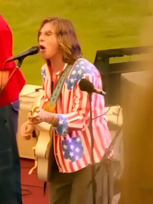 Axel Ellis 2025 The Runarounds Neil Crosby Shirt with USA Flag