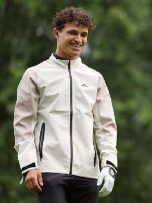 BMW PGA Championship 2025 Lando Norris White Jacket