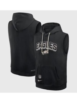 Black Eagles Sideline Sleeveless Hoodie