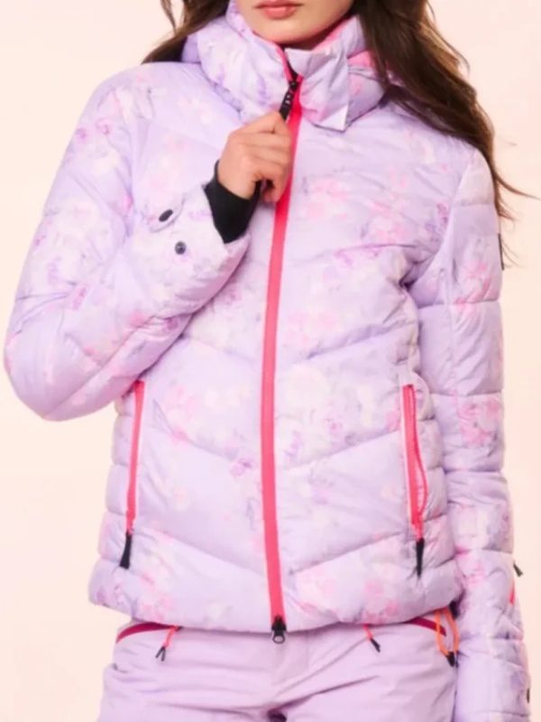 Bogner Fire+Ice X Loveshackfancy Saelly Ski Jacket Pink