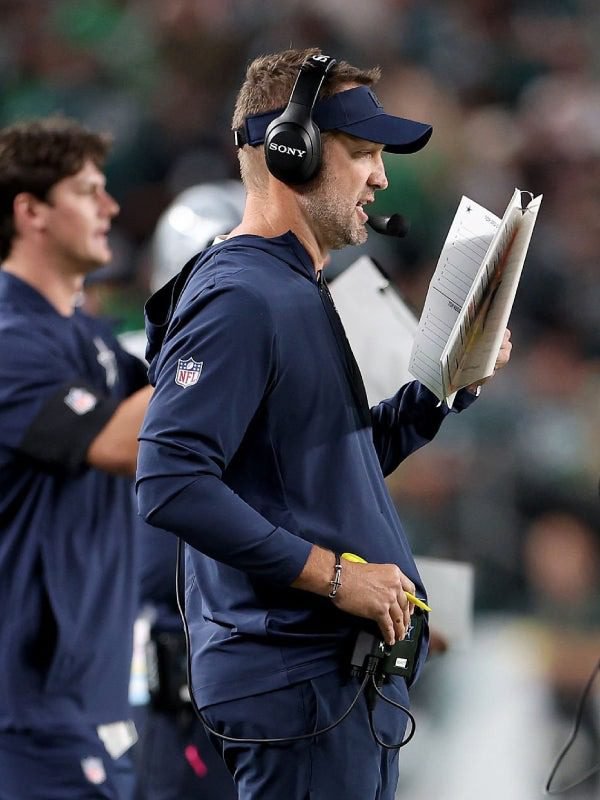 Brian Schottenheimer Dallas Cowboys Blue Hooded Jacket
