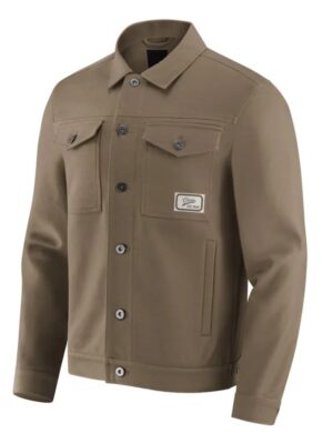 Brown Philadelphia Eagles X Darius Rucker Trucker Jacket