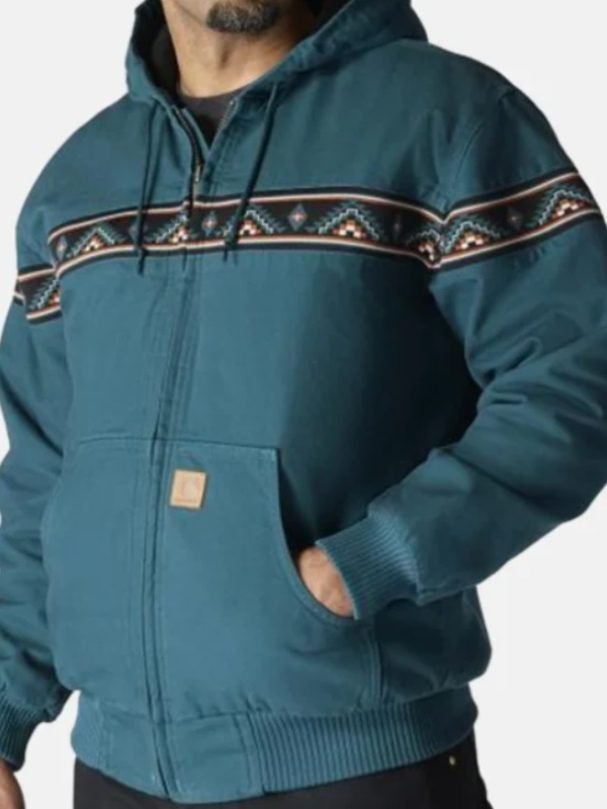 Carhartt 50th Anniversary Montana Aztec Green Jacket
