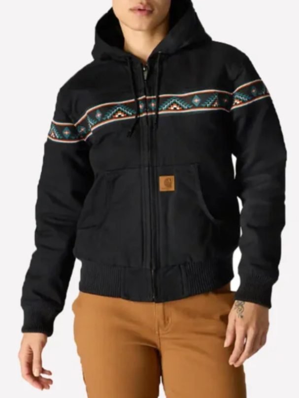 Carhartt 50th Anniversary Montana Aztec Jacket Black