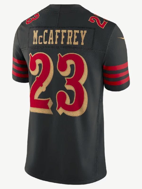 Christian McCaffrey SF 49ers Rivalries Jersey