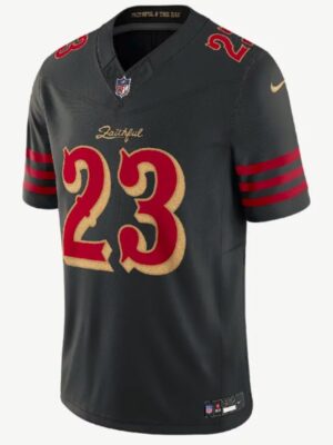Christian McCaffrey San Francisco 49ers Rivalries Collection V Collar Jersey