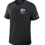 Crucial Catch Kansas City Chiefs 2025 Black T-Shirt