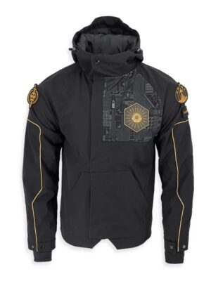 Destiny 2 Salvation's Edge Raid Hooded Black Jacket
