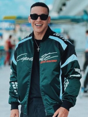 F1 GP Miami 2025 Daddy Yankee Satin Jacket