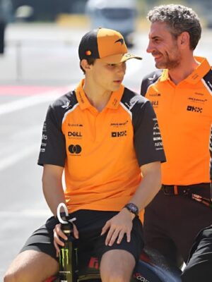 F1 Italian GP 2025 Oscar Piastri Polo Shirt