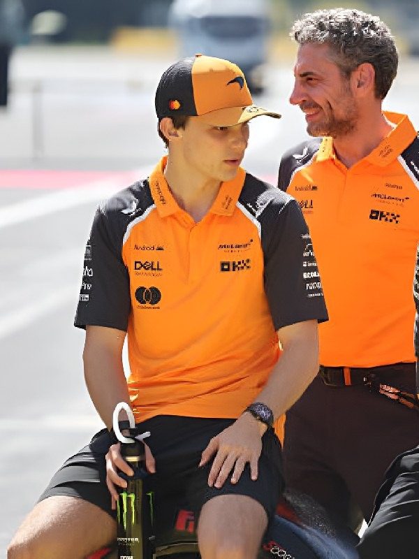 F1 Italian GP 2025 Oscar Piastri Polo Shirt