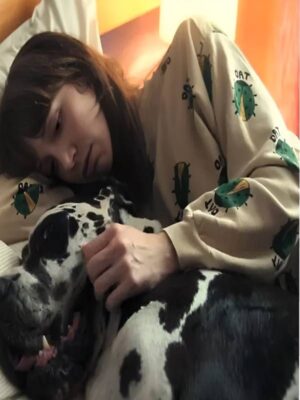 French Lover 2025 Sara Giraudeau Tao Bug Printed Sweatshirt