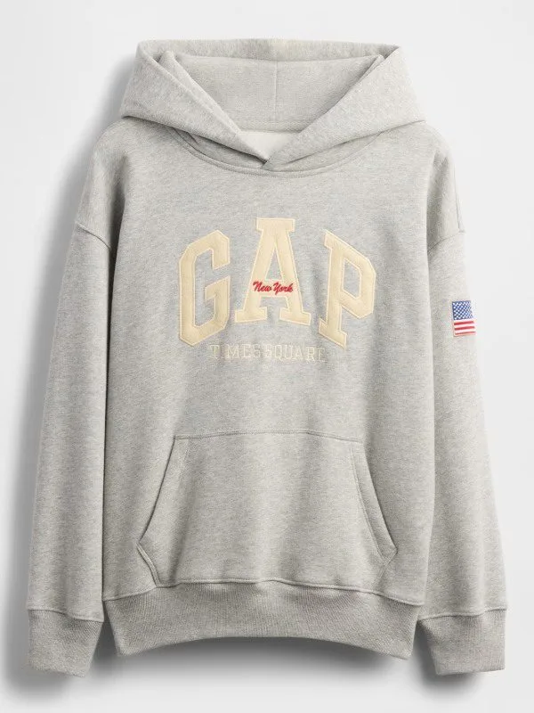 GAP KATSEYE Logo Relaxed Hoodie