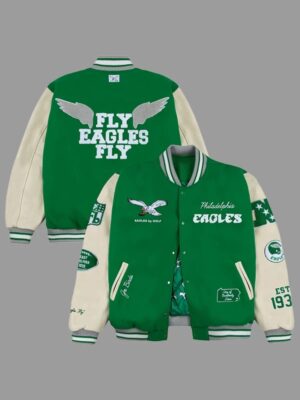 Golf Wang Philadelphia Eagles Varsity Jacket